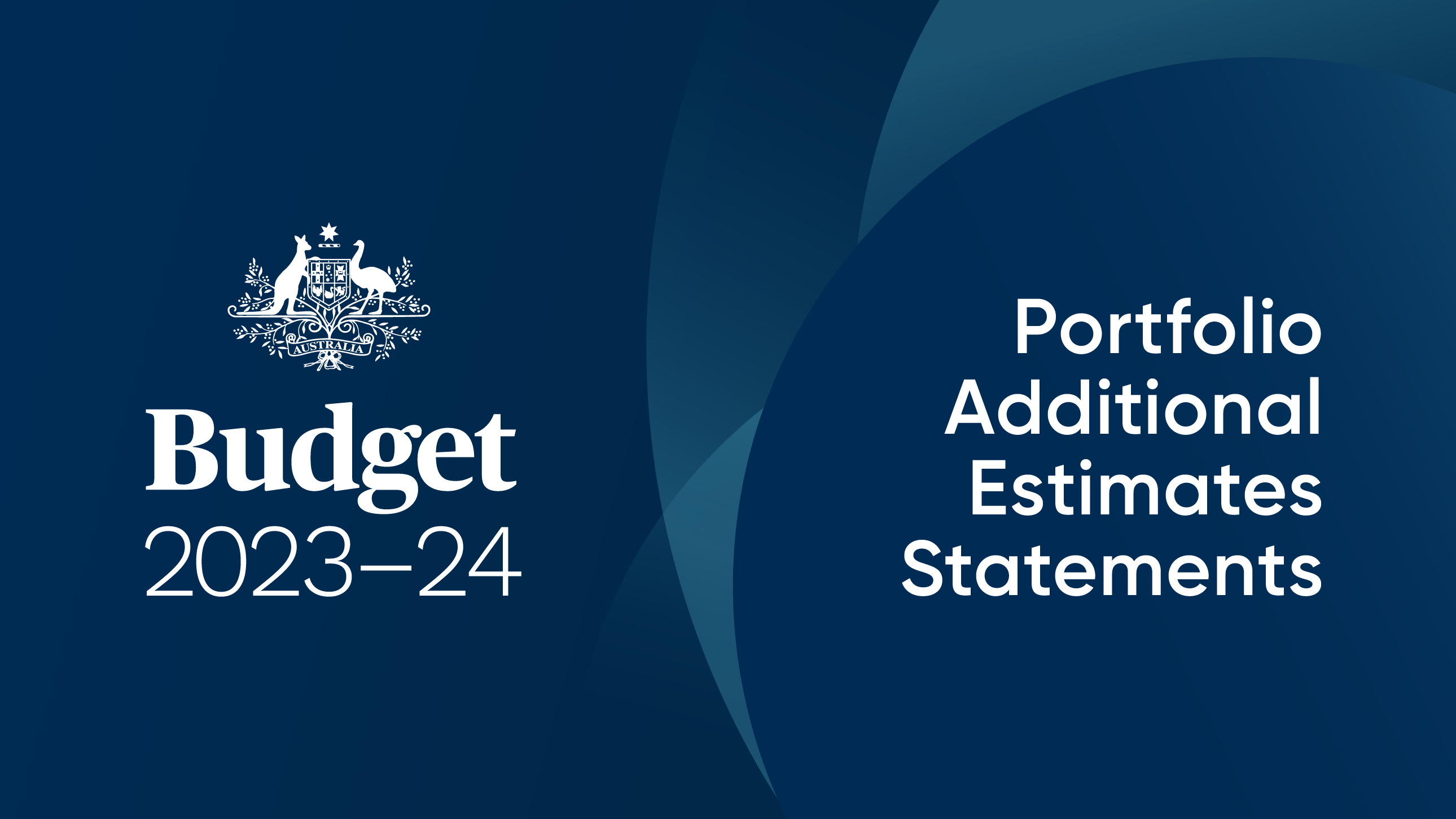 Portfolio Additional Estimates Statements 2023–24
